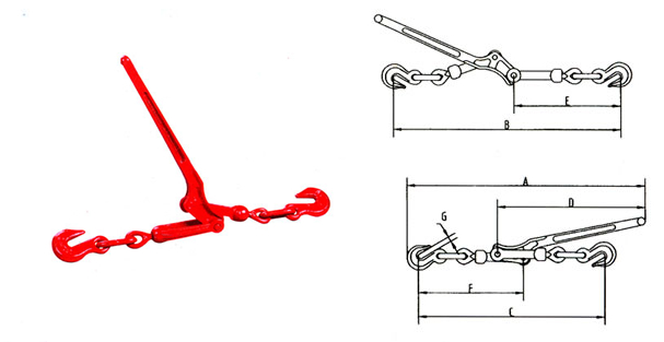 zincir gerdirme kollu